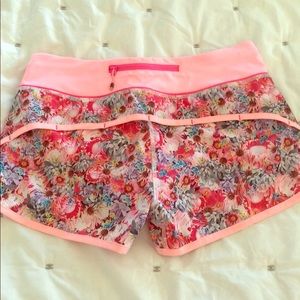 Lululemon speed shorts